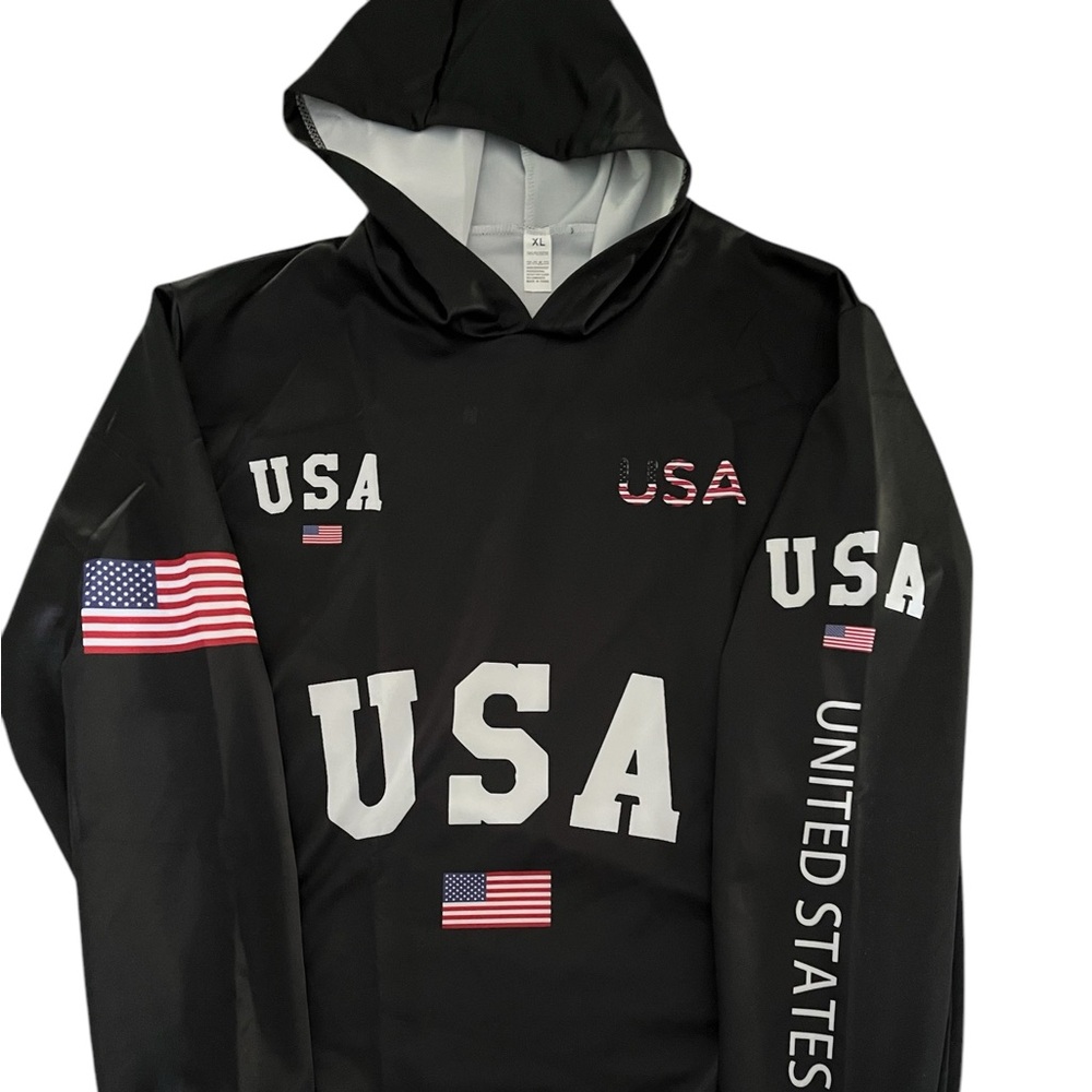 USA Graphic print Hooded sweatshirt